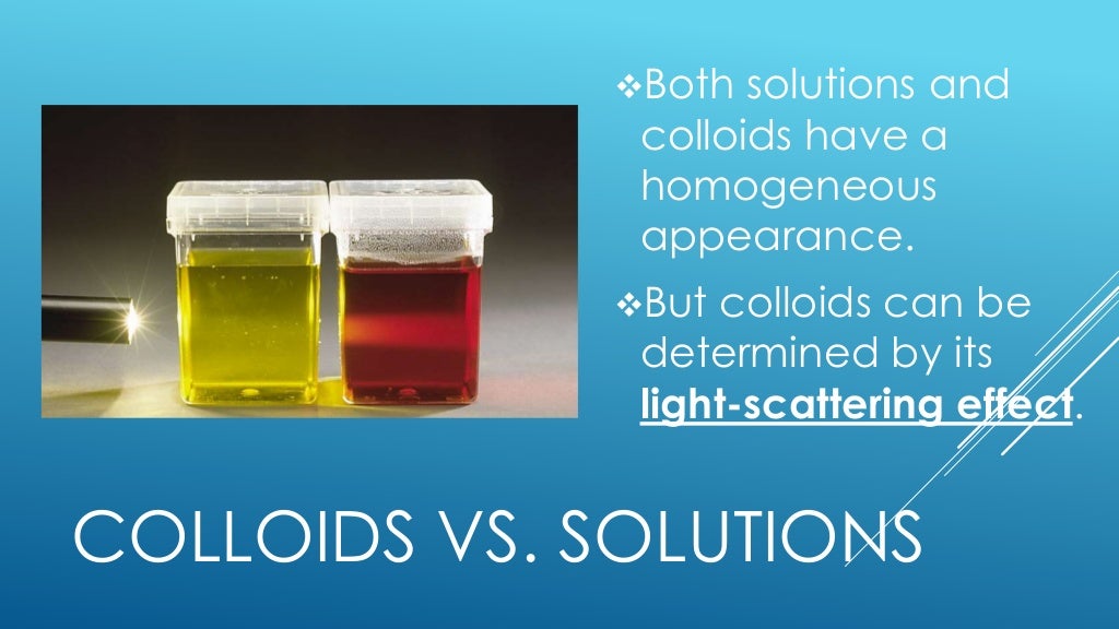 Unit 2, Lesson 2.5 Suspensions and Colloids