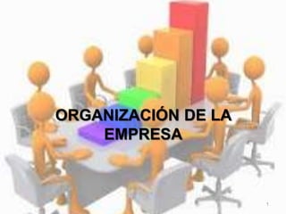 ORGANIZACIÓN DE LA
EMPRESA
1
 