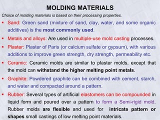U2 p2 moulds &amp; moulding materials | PPT
