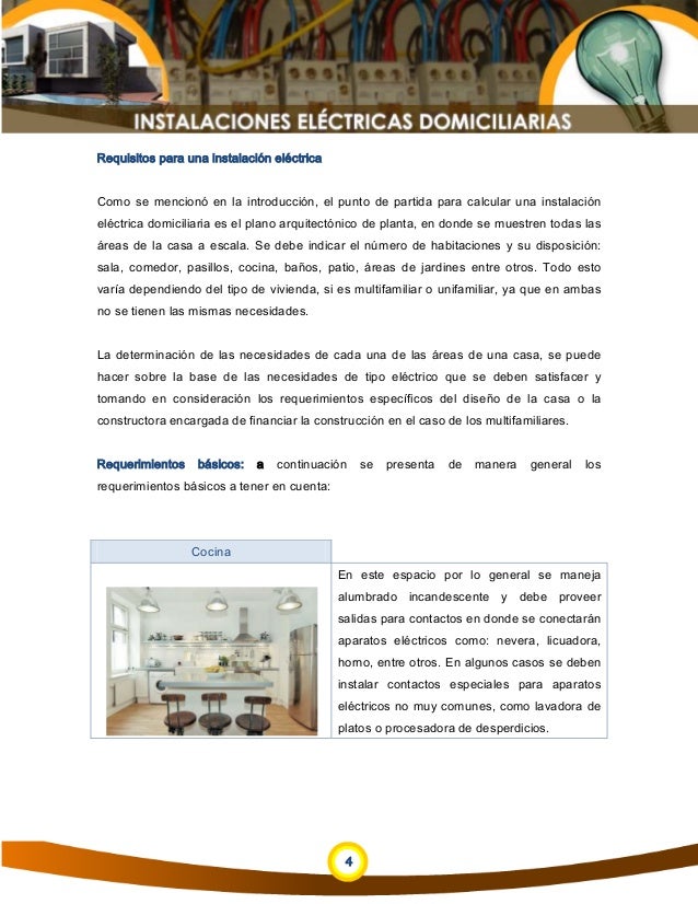 Normas para instalaciones electricas domiciliarias en chile