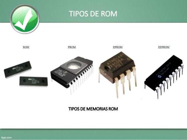 Resultado de imagen para tipos de memoria rom