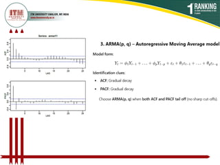 Comprehensive Overview of Stationary Time Series Models: AR, MA, ACF ...
