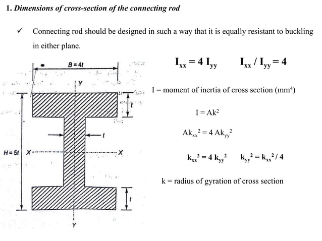U3 design of connecting rod | PPTX | Physics | Science