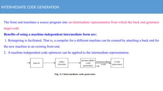 Syntax directed definition and intermediate code generation | PPTX ...