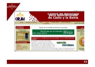 PROJECCIÓ
       PROJECCIÓ
MECENATGE SOCIAL
     MECENATGE SOCIAL




                        53
 