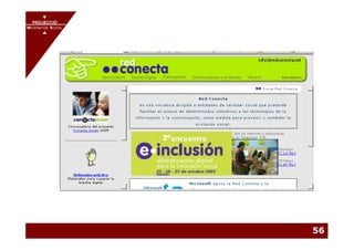 PROJECCIÓ
       PROJECCIÓ
MECENATGE SOCIAL
     MECENATGE SOCIAL




                        56
 