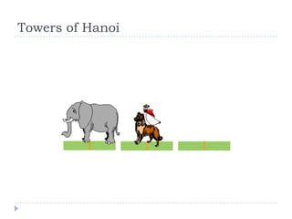 Towers of Hanoi
 