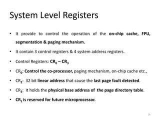 486 or 80486 DX Architecture | PPTX