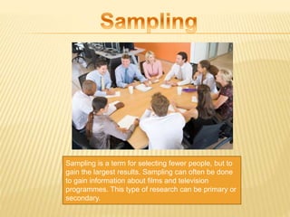 Creative Media BTEC- "Unit 3- Research Techniques" | PPTX