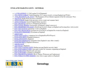 Genealogy
 