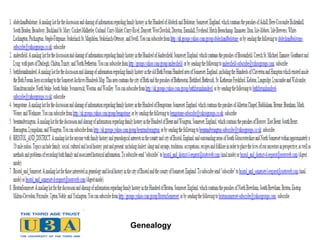Genealogy
 