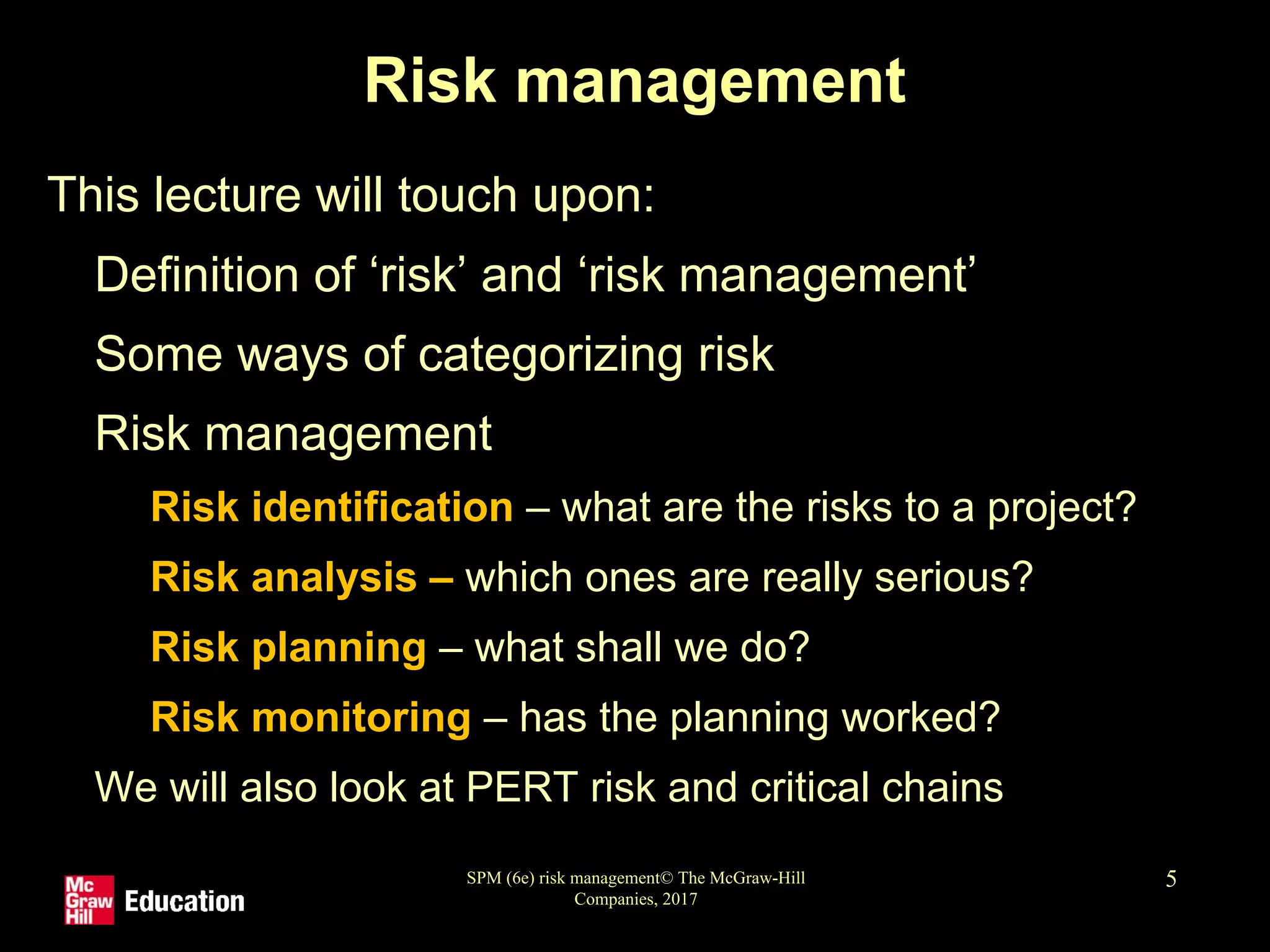 Chapter 07 Risk management | PDF