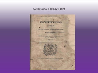 Constitución, 4 Octubre 1824
 