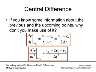 Boundary Value Problems - Finite Difference | PDF