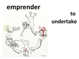 emprender

to
undertake

 