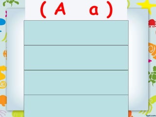 ( A a )
( S s )
( H h)
( L l )
( T t )
 