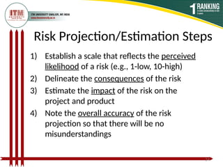 U3_Project Risk Management.pptx Estimation and Budget planning of Cost ...