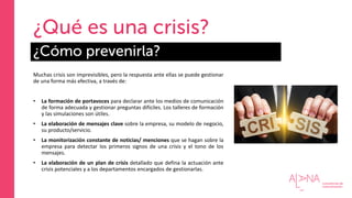  E-book: Gestión de comunicación de crisis