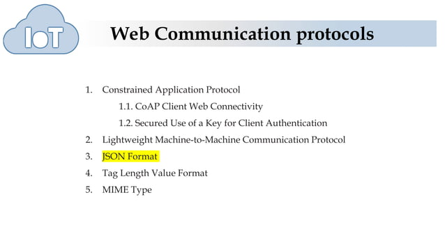 web communication protocols in IoT | PPTX | Internet | Computing