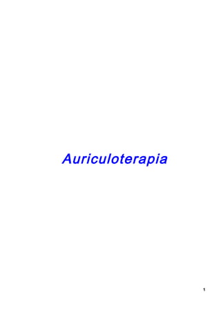 Auriculoterapia
1
 