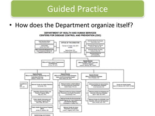 Guided PracticeHow does the Department organize itself? 