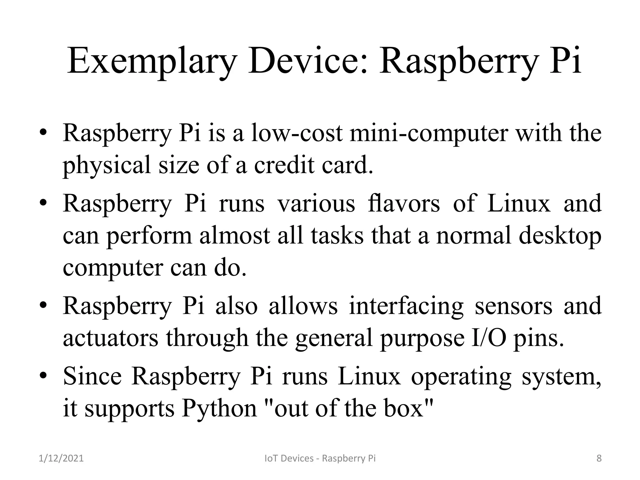 Raspberry Pi 