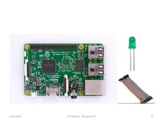 341/12/2021 IoT Devices - Raspberry Pi
 