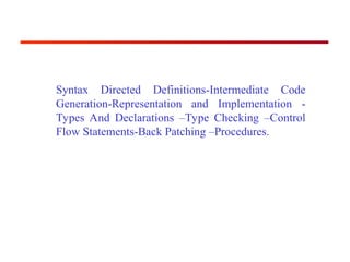 u4-p1 syntax directed translation and .ppt