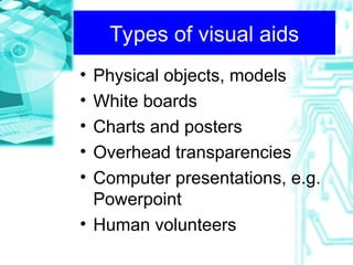 U4 - visual aids - Presentation skills_2010.ppt