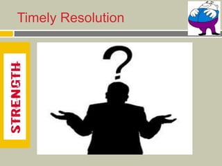 Timely Resolution
 
