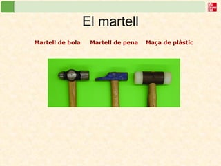 El martell Martell de bola Martell de pena Maça de plàstic 