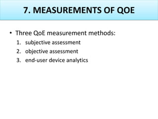 Quality of Experience | PDF