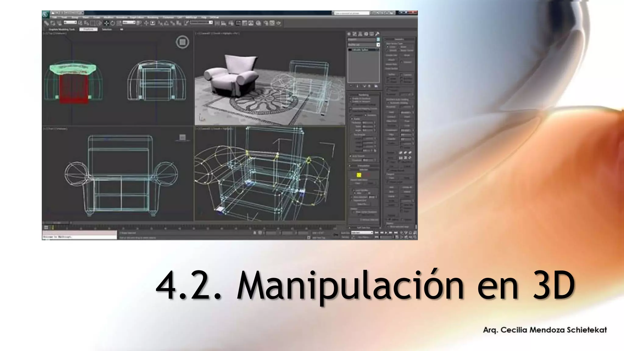 4.2. Manipulación en 3D
 