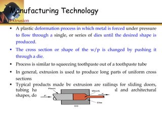 Pulforming Process U4 p1 metal forming processes | PDF