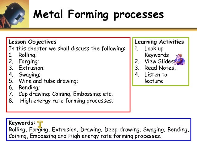 mechanical properties of 5 metal p1 U4 forming metal processes