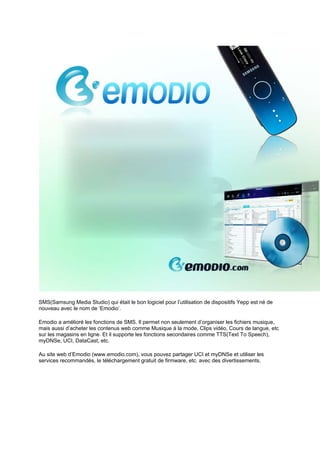 Samsung Yepp U4 examen par Popconet