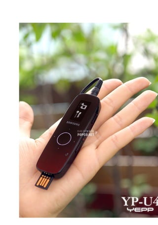 Samsung Yepp U4 examen par Popconet