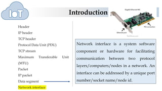 Internet Conection Introduction Introduction for internet connectivity (IoT) | PPTX