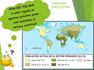 AGRARIAN
POPULATION
 