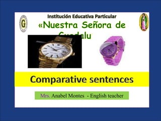 por Anabel
Mrs. Anabel Montes - English teacher
 