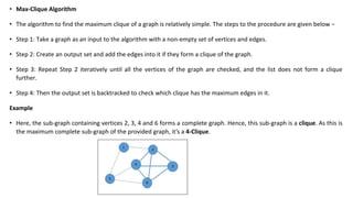 Np Complete Clique Problem Lower bound theory Np hard & Np completeness | PPTX
