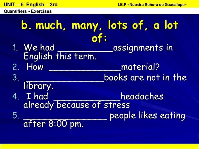 U5 Quantifiers Exercises 3 Ero 3d