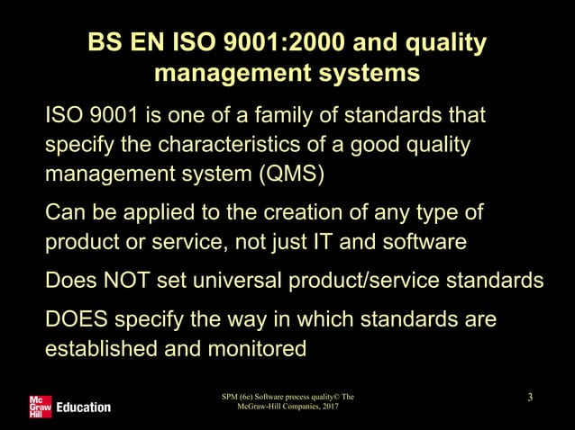 Chapter 13 Software Process Quality | PDF | Computer Software and ...