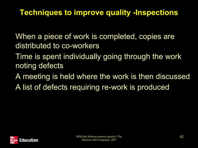Chapter 13 Software Process Quality | PDF | Computer Software and ...