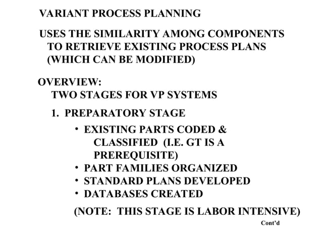 Unit 5 Group Technology in Computer Aided Design | PPT