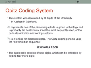 Unit 5 Group Technology in Computer Aided Design | PPT