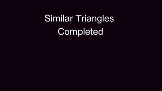 U5 l2   similar triangles - completed