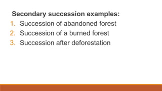 Unit 5, Lesson 5.7- Ecological Succession | PPT