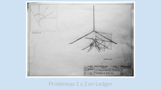 Problemas 1 y 2 en Ledger
 