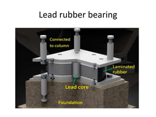 Base isolation and damping | PPTX